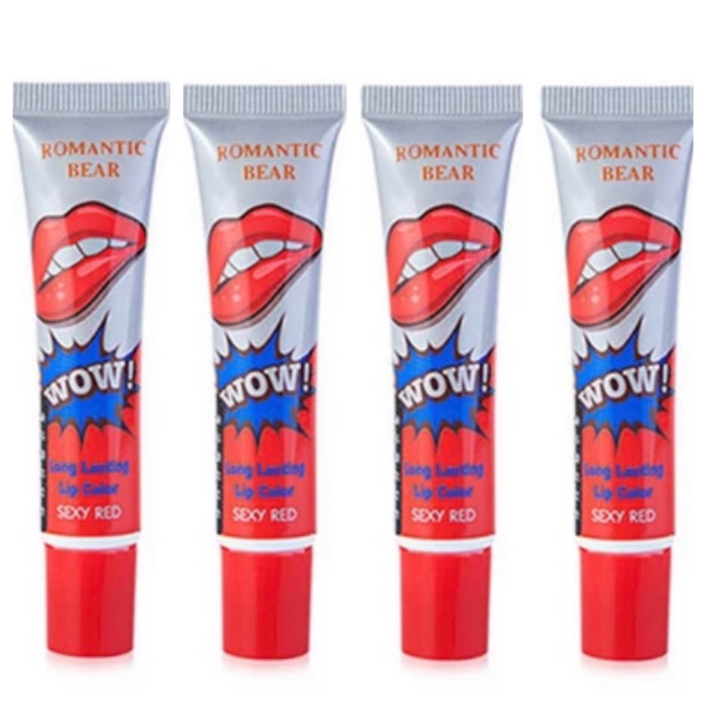 ♥️💋Sexy Red Peel Off Liquid Lipstick Waterproof Tear Off Lip Gloss Lip Tint